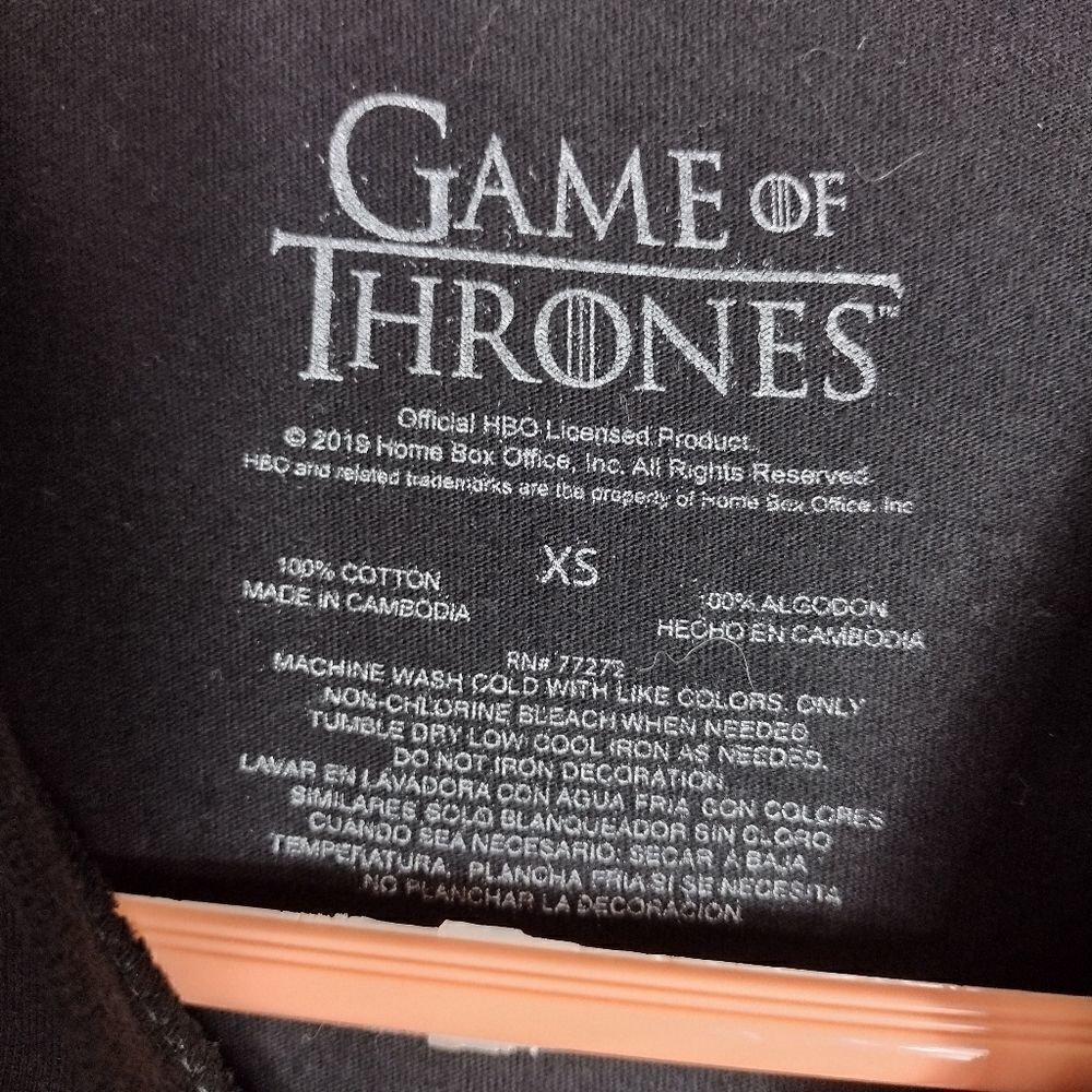 Game of thrones tee - Picture 3 of 4